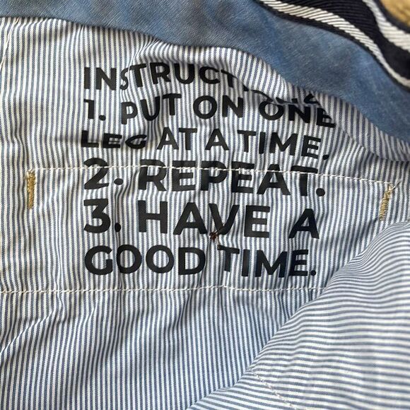 Original Penguin by Munsing Wear Khaki/Chino Slim Fit Shorts. Men’s Size 36. Tan - Picture 7 of 8